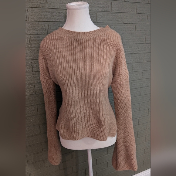 SHEIN Women's Tan Sweater - Picture 1 of 3
